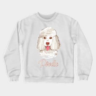 Beautiful Standard Poodle! Especially for Poodle Lovers! Crewneck Sweatshirt